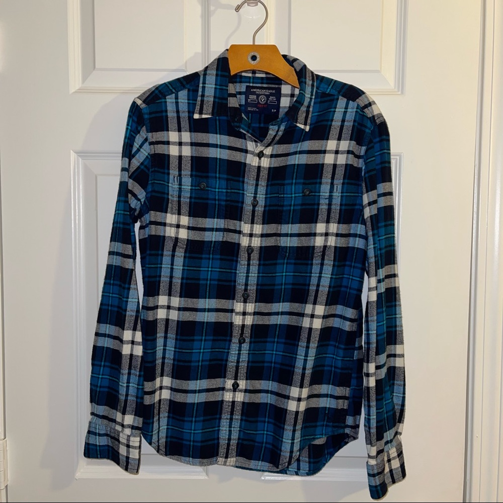 Men’s American Eagle Flannel Prep Fit